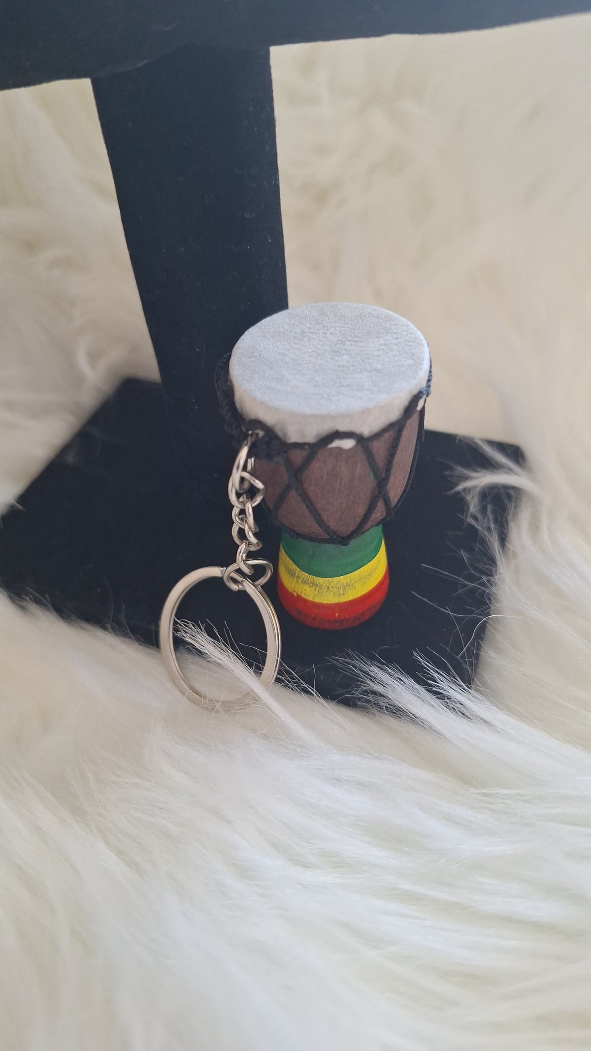 Djembe the African drum keychain