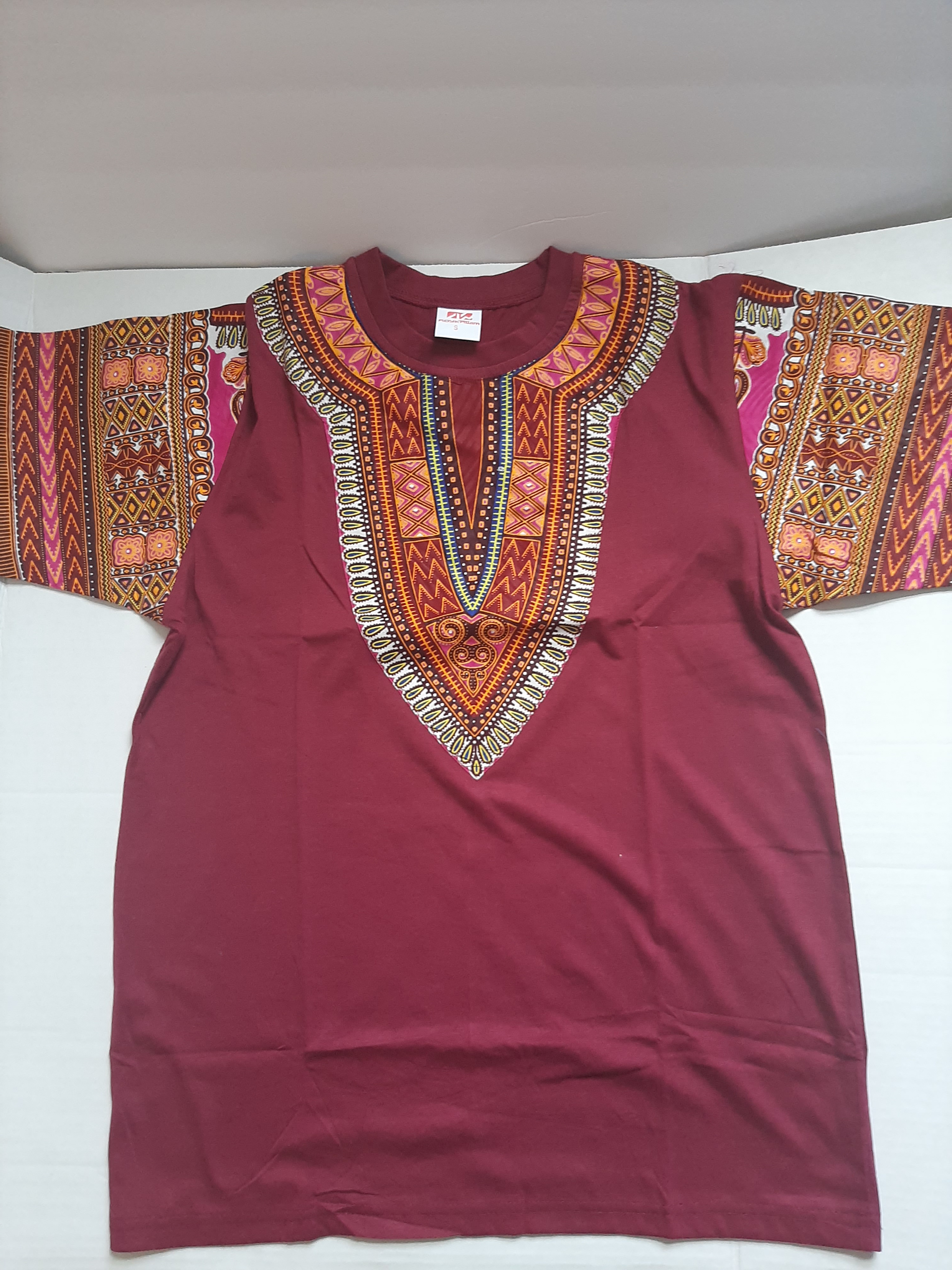 African Dashiki Print Tshirts