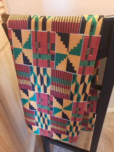 Kente Print Scarf/ Head tie