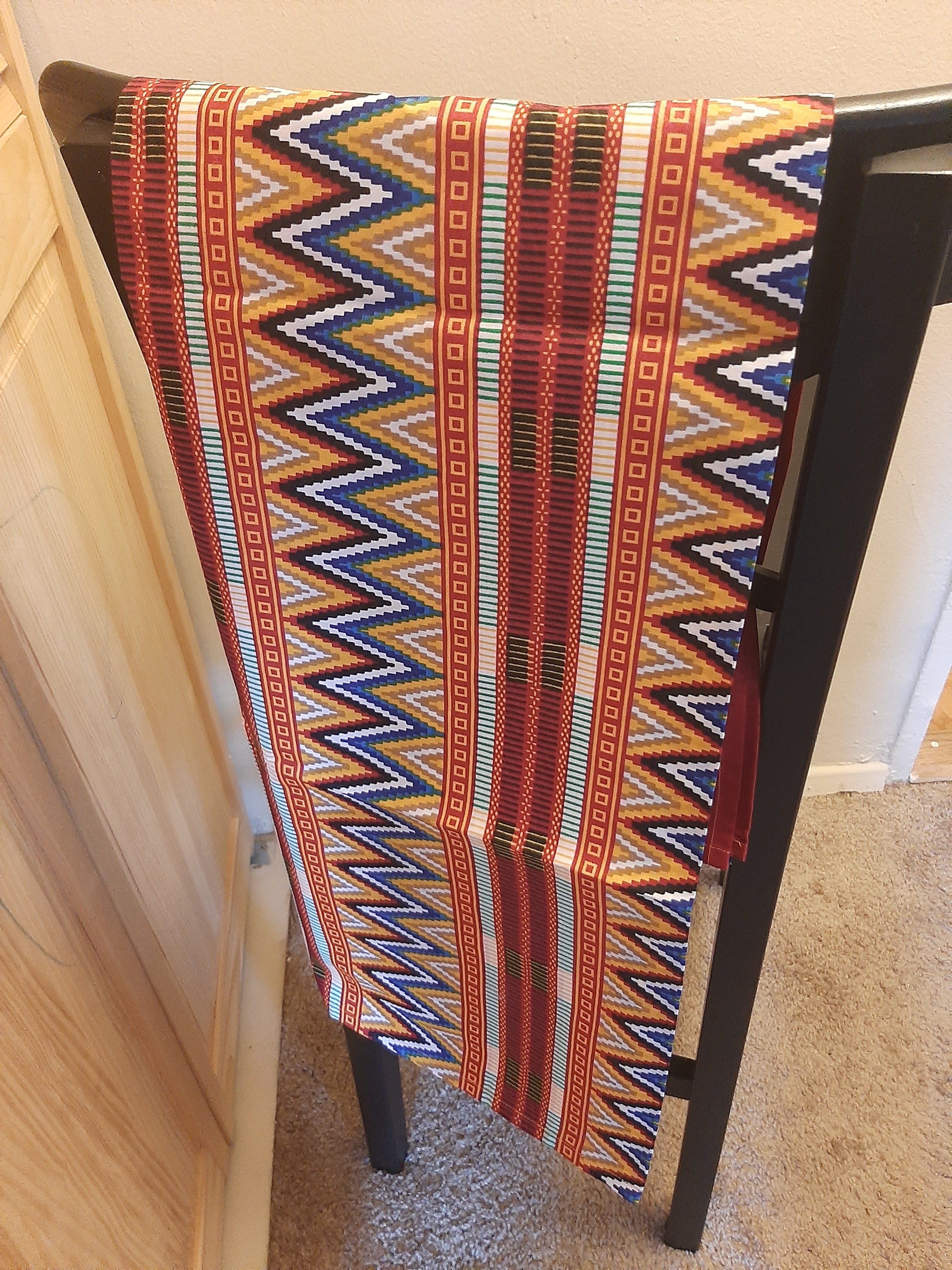 Kente Print Scarf/ Head tie