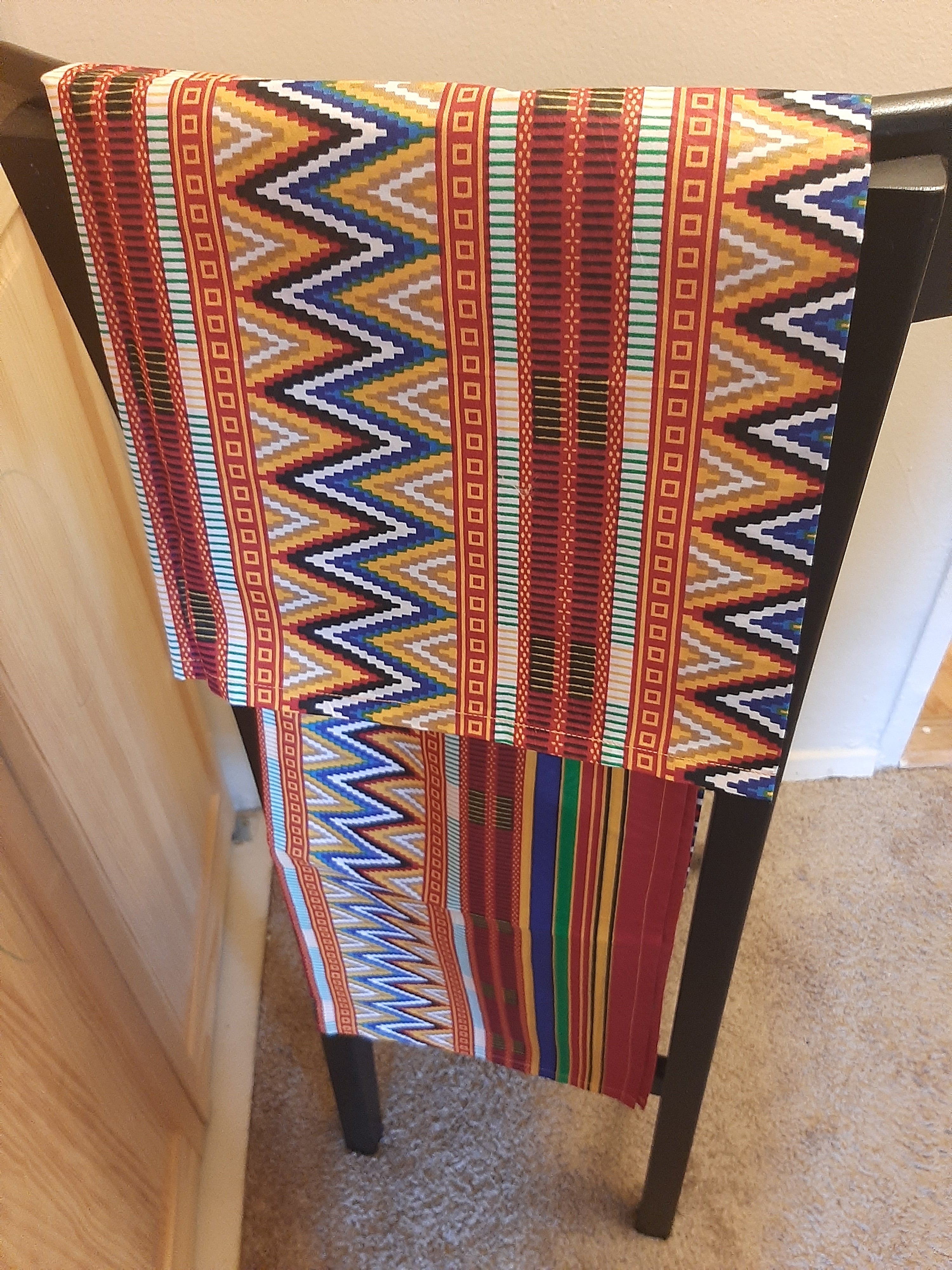 Kente Print Scarf/ Head tie