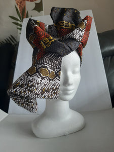 Scales African Scarf/Head tie