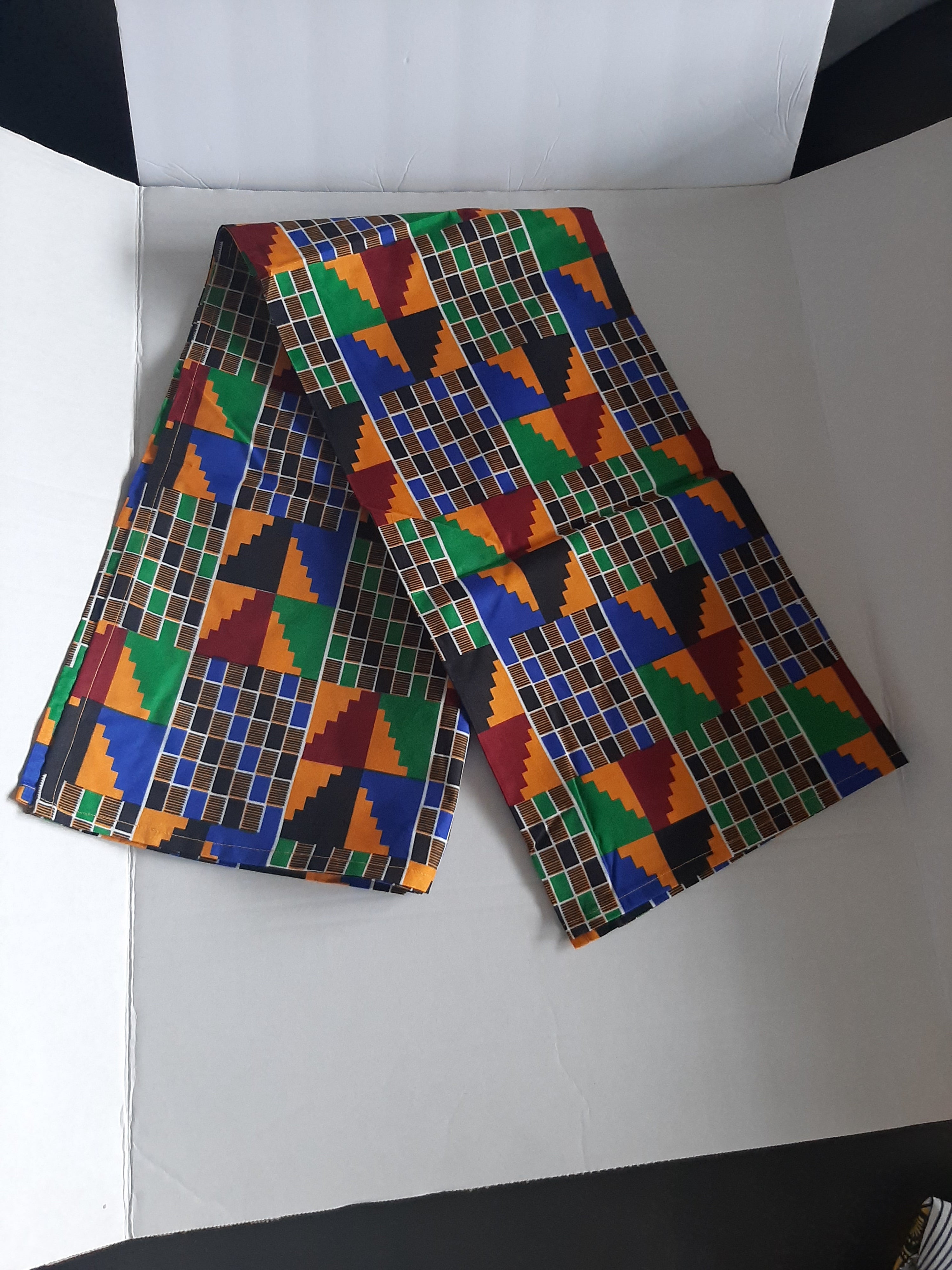 Kente Print Scarf/ Head tie