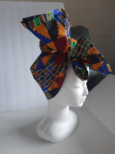 Kente Print Scarf/ Head tie