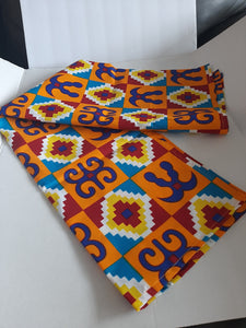 Kente Print Scarf/ Head tie