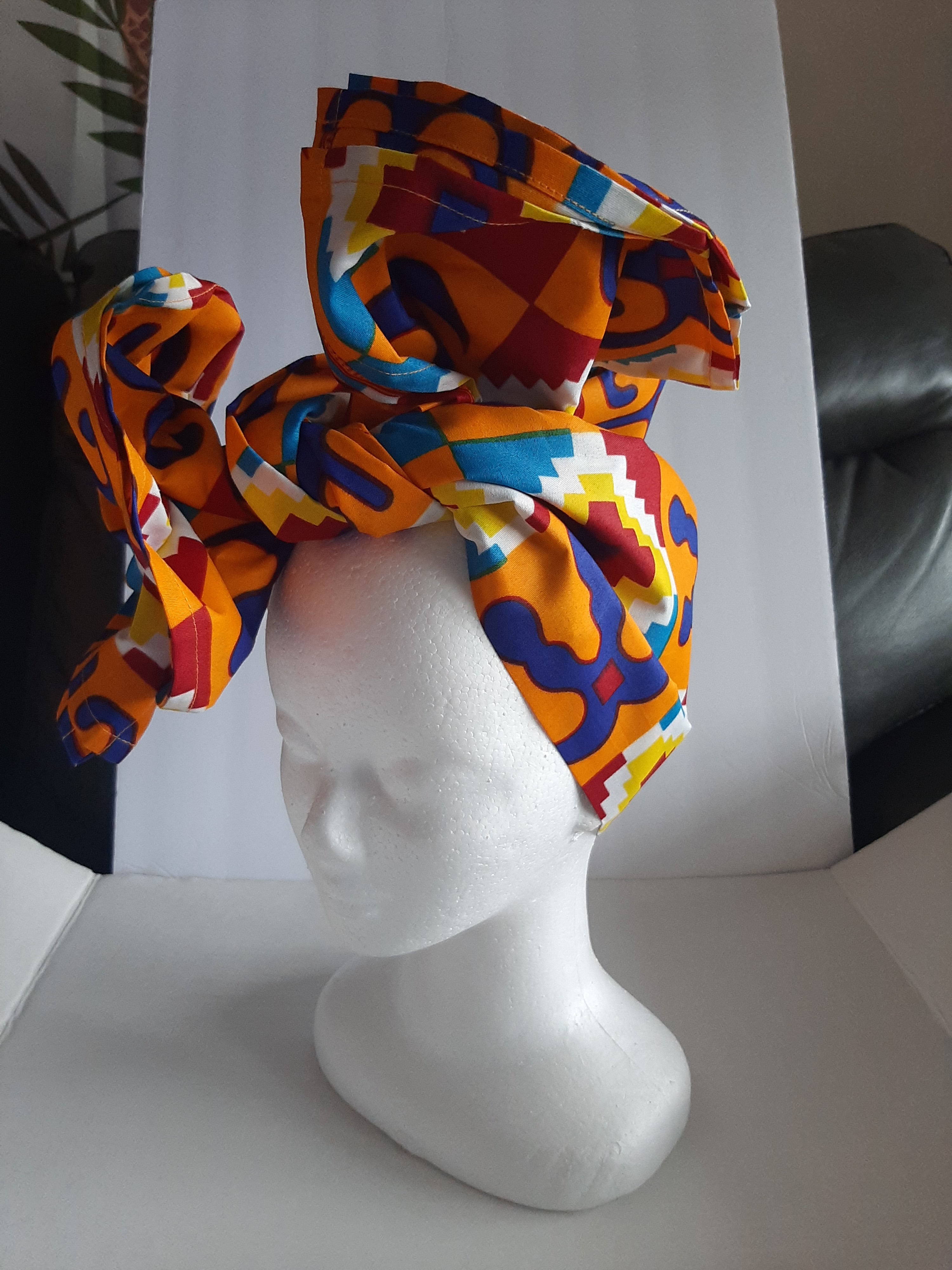 Kente Print Scarf/ Head tie