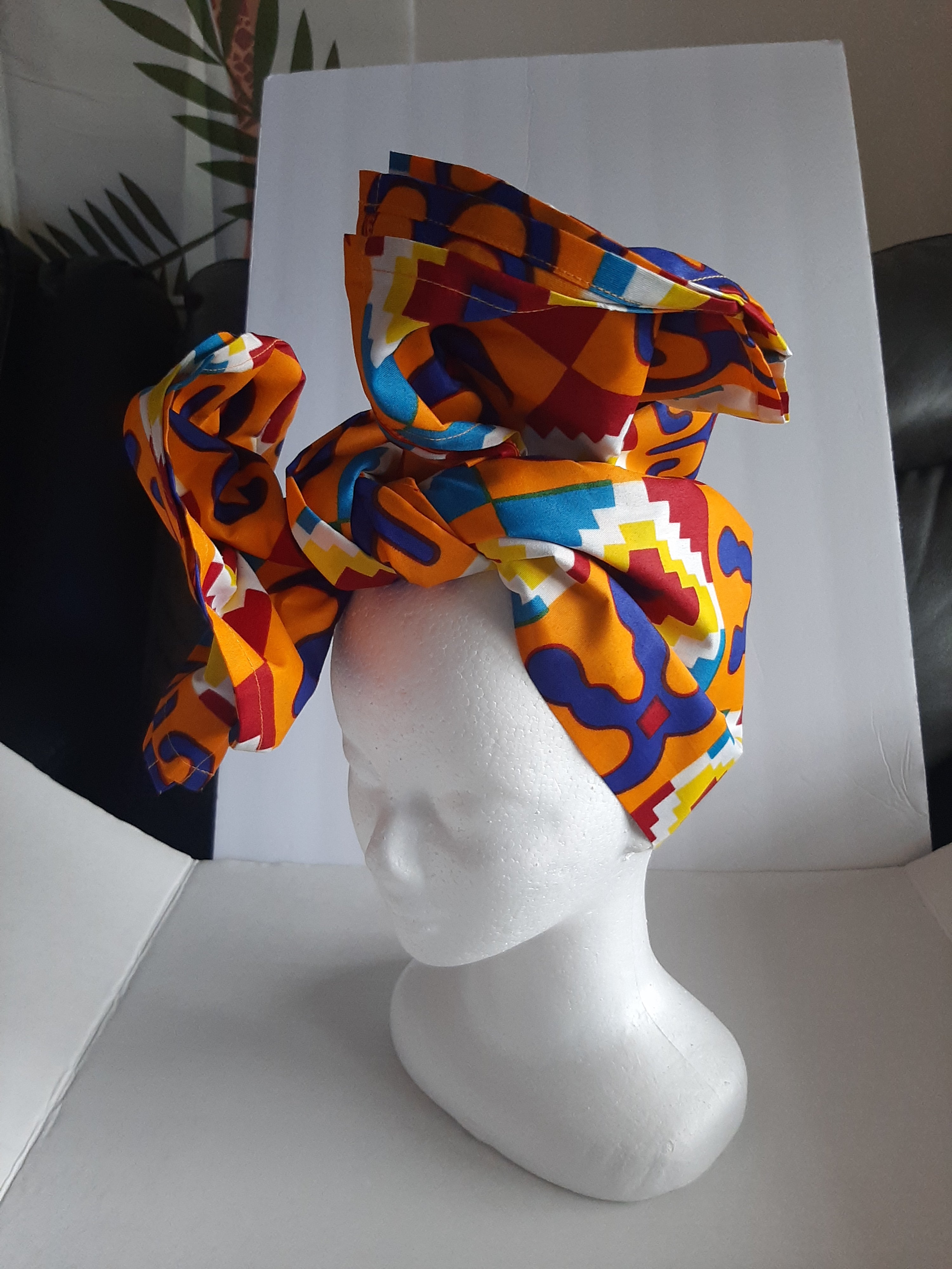 Kente Print Scarf/ Head tie