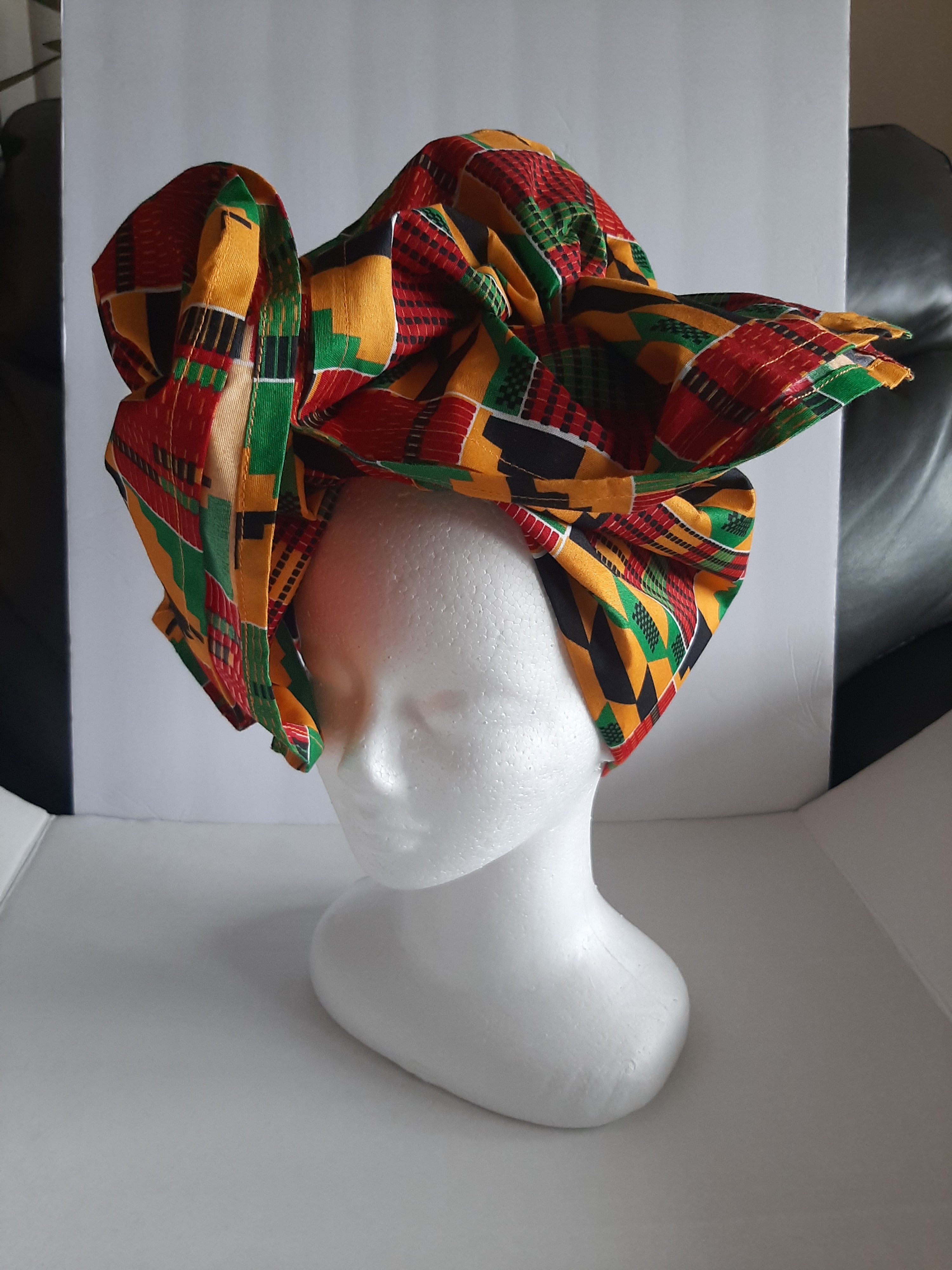 Kente Print Scarf/ Head tie