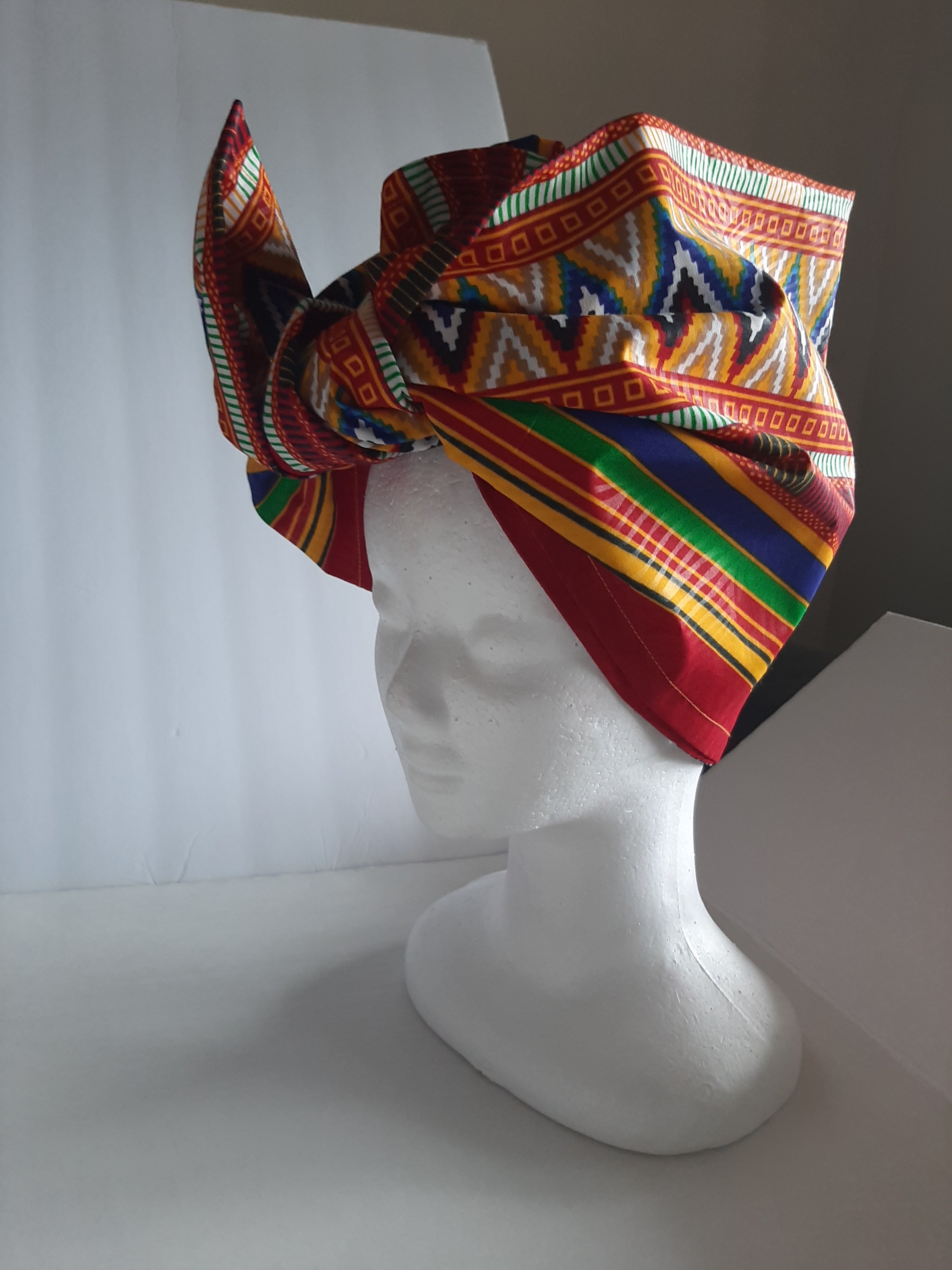 Kente Print Scarf/ Head tie