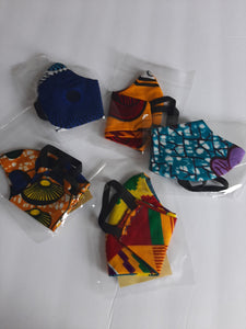 African Print Children's Face/Nose Masks