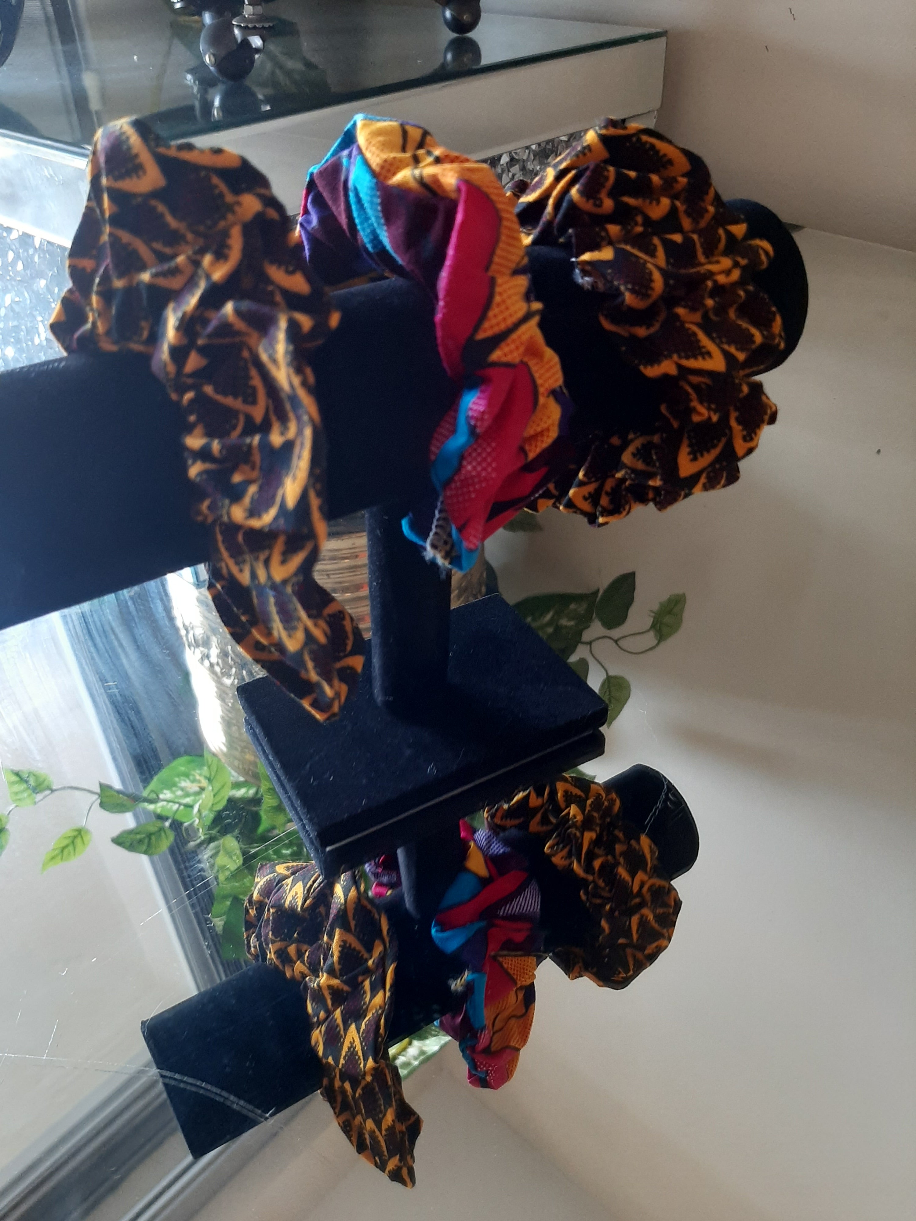 African Prints Scrunchies/ Ponytail Holders 3 for the price