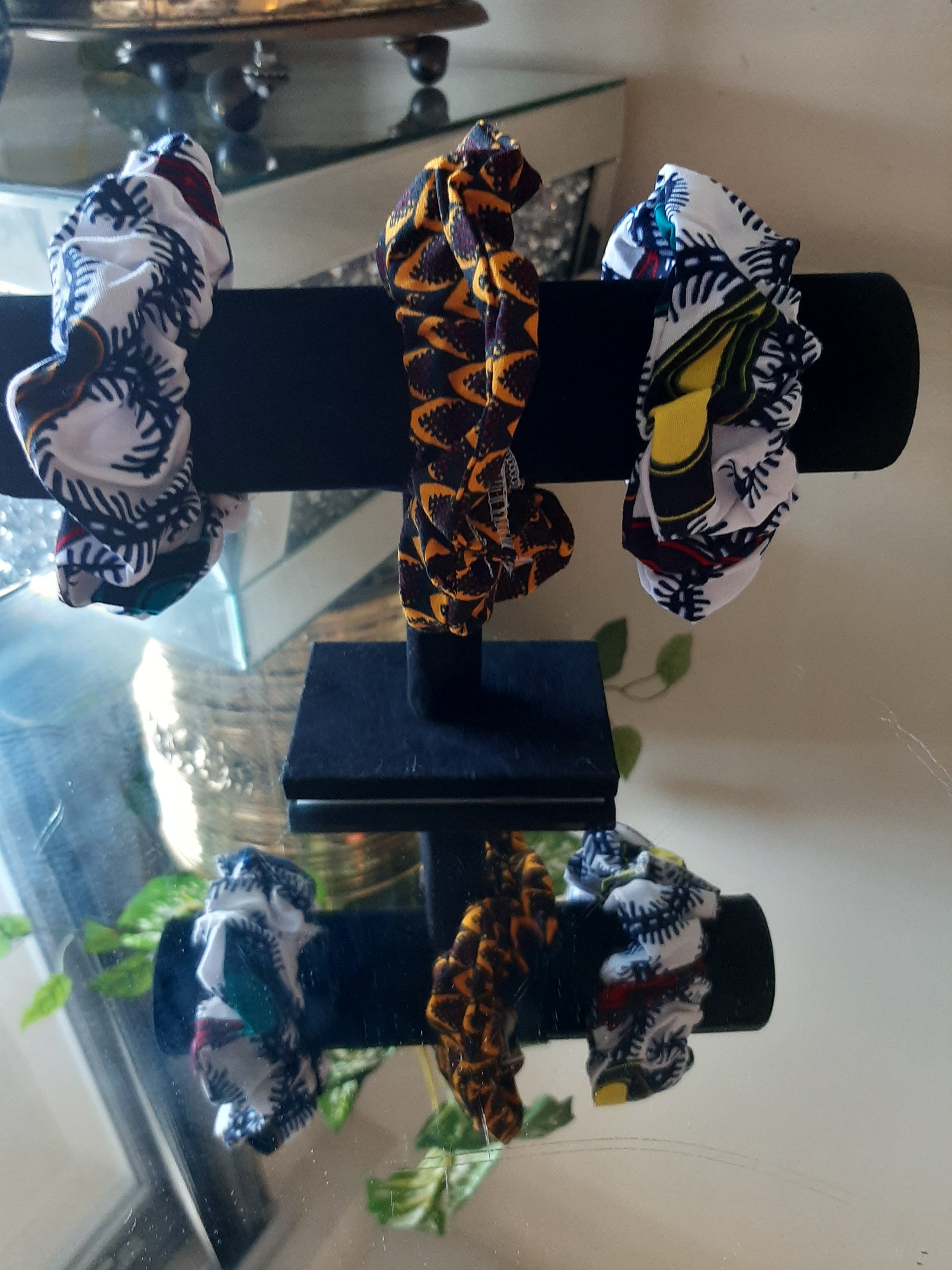 African Prints Scrunchies/ Ponytail Holders 3 for the price