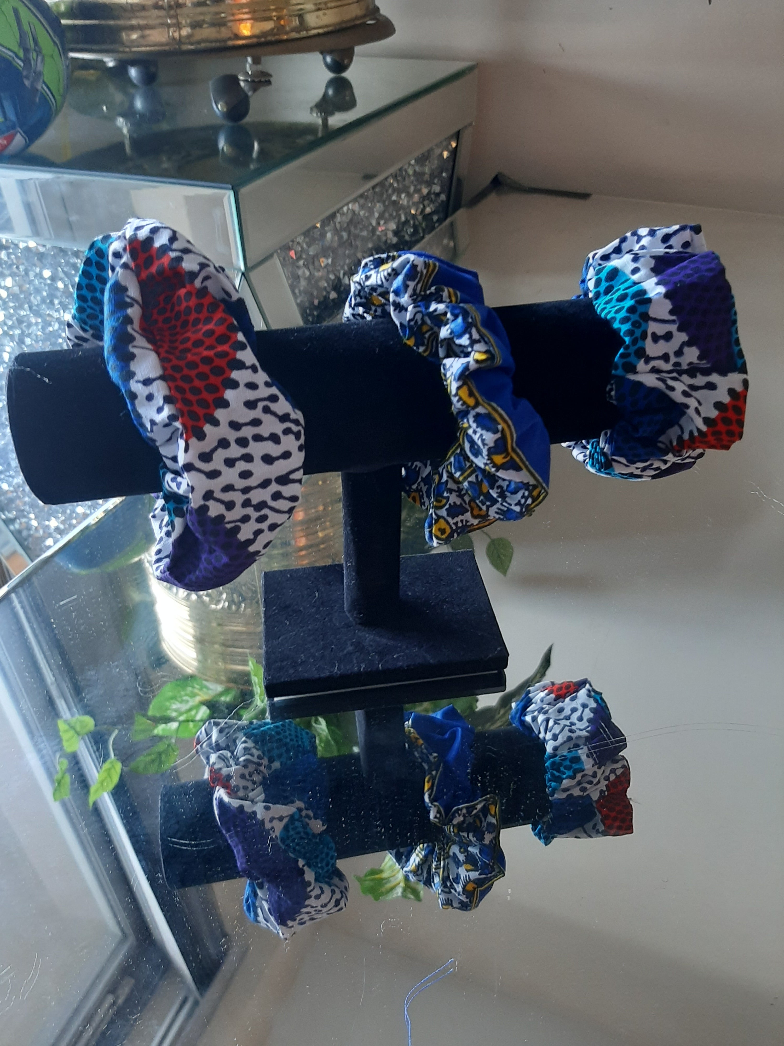 African Prints Scrunchies/ Ponytail Holders 3 for the price