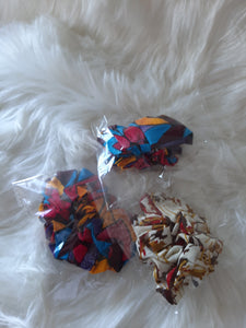 African Prints Scrunchies/ Ponytail Holders 3 for the price