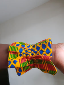 African Prints Ruffled scrunchie/ Ponytail Holders 2 for the price