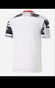 White 2021 Ghana team Mens Soccer Jersey