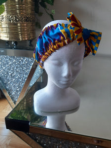 African Print, Ankara bow Headband