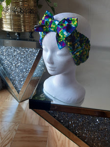 African Print, Ankara bow Headband