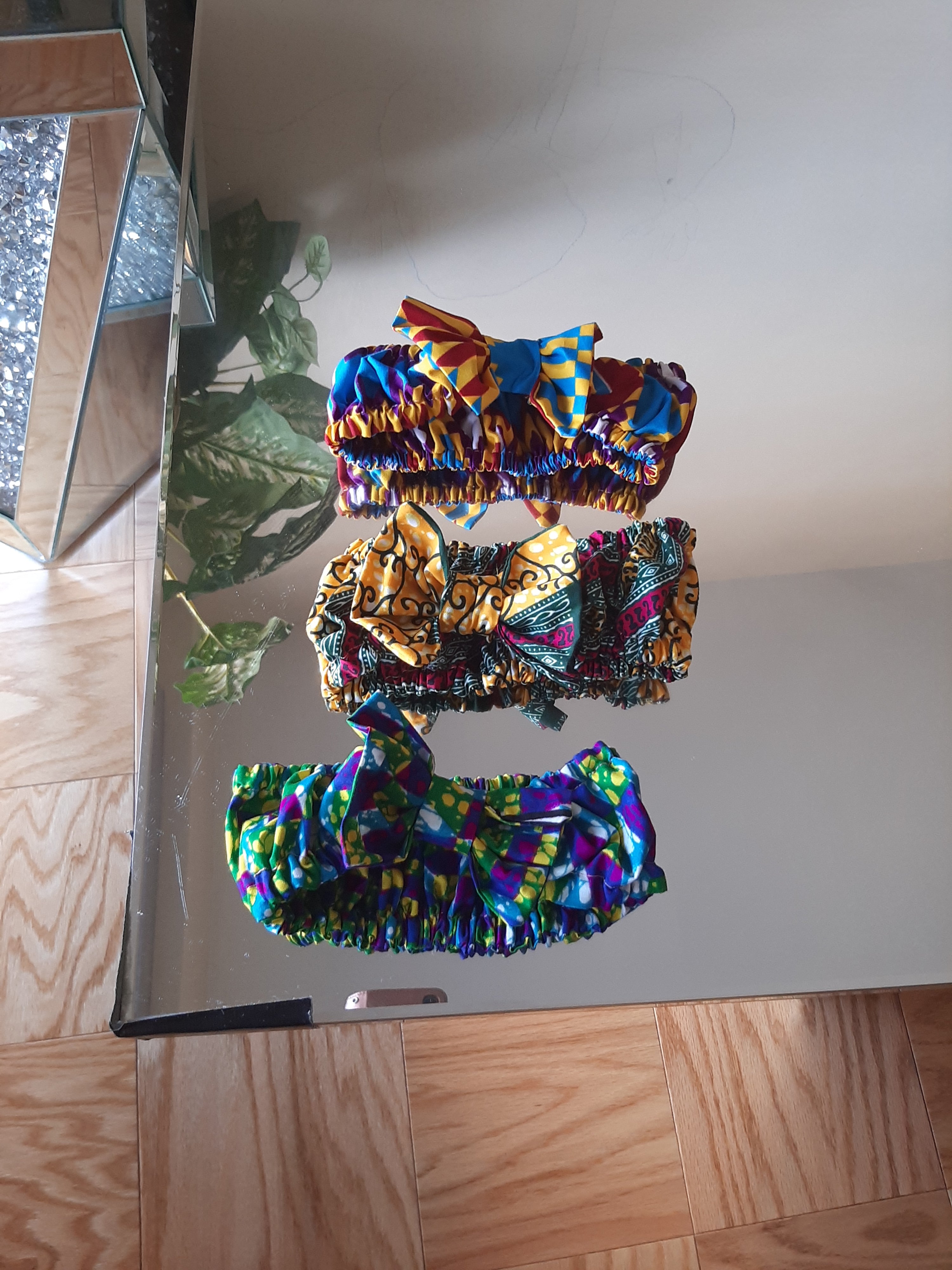 African Print, Ankara bow Headband