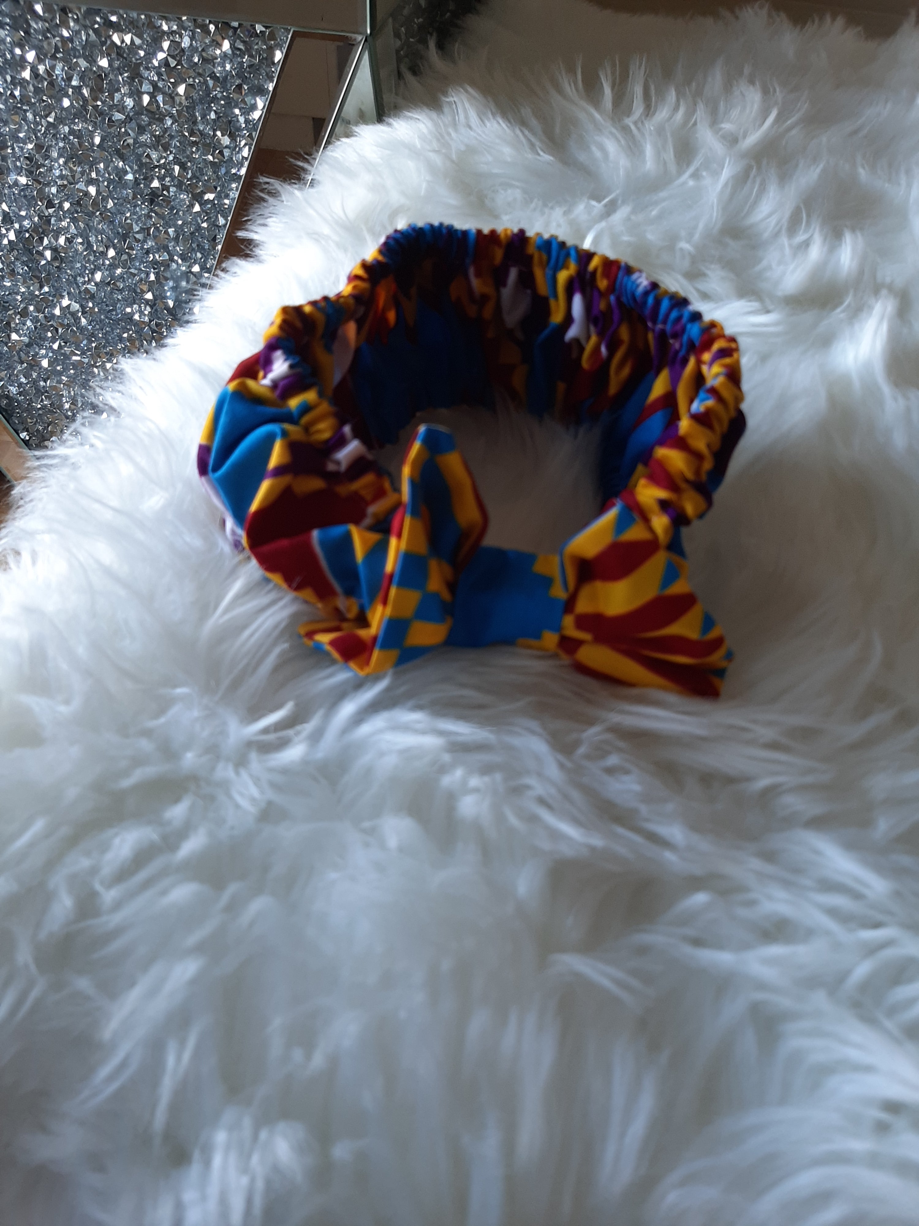 African Print, Ankara bow Headband