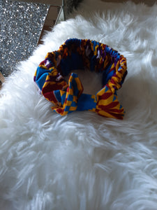 African Print, Ankara bow Headband