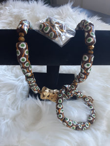 Krobo Ghana Bead Necklace Set