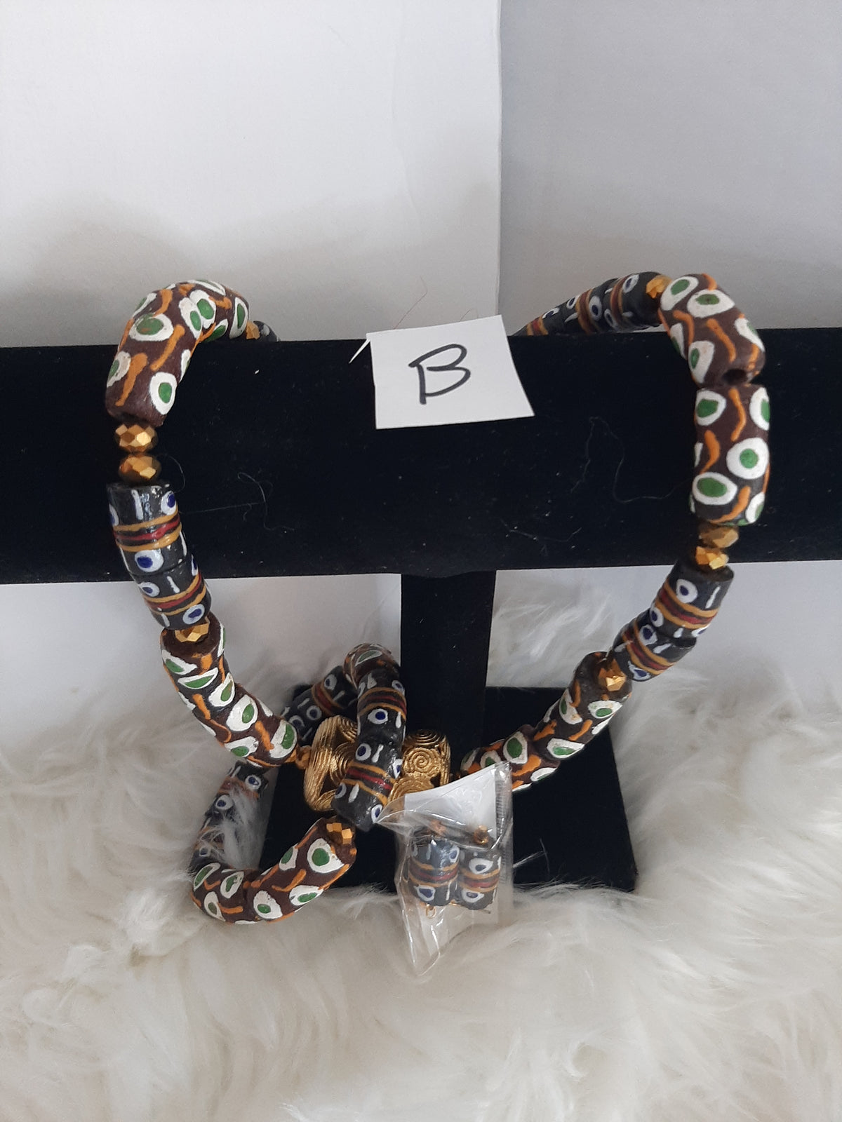 Krobo Ghana Bead Necklace Set