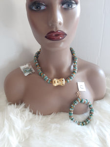 Krobo Ghana Bead Necklace Set