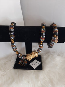 Krobo Ghana Bead Necklace Set