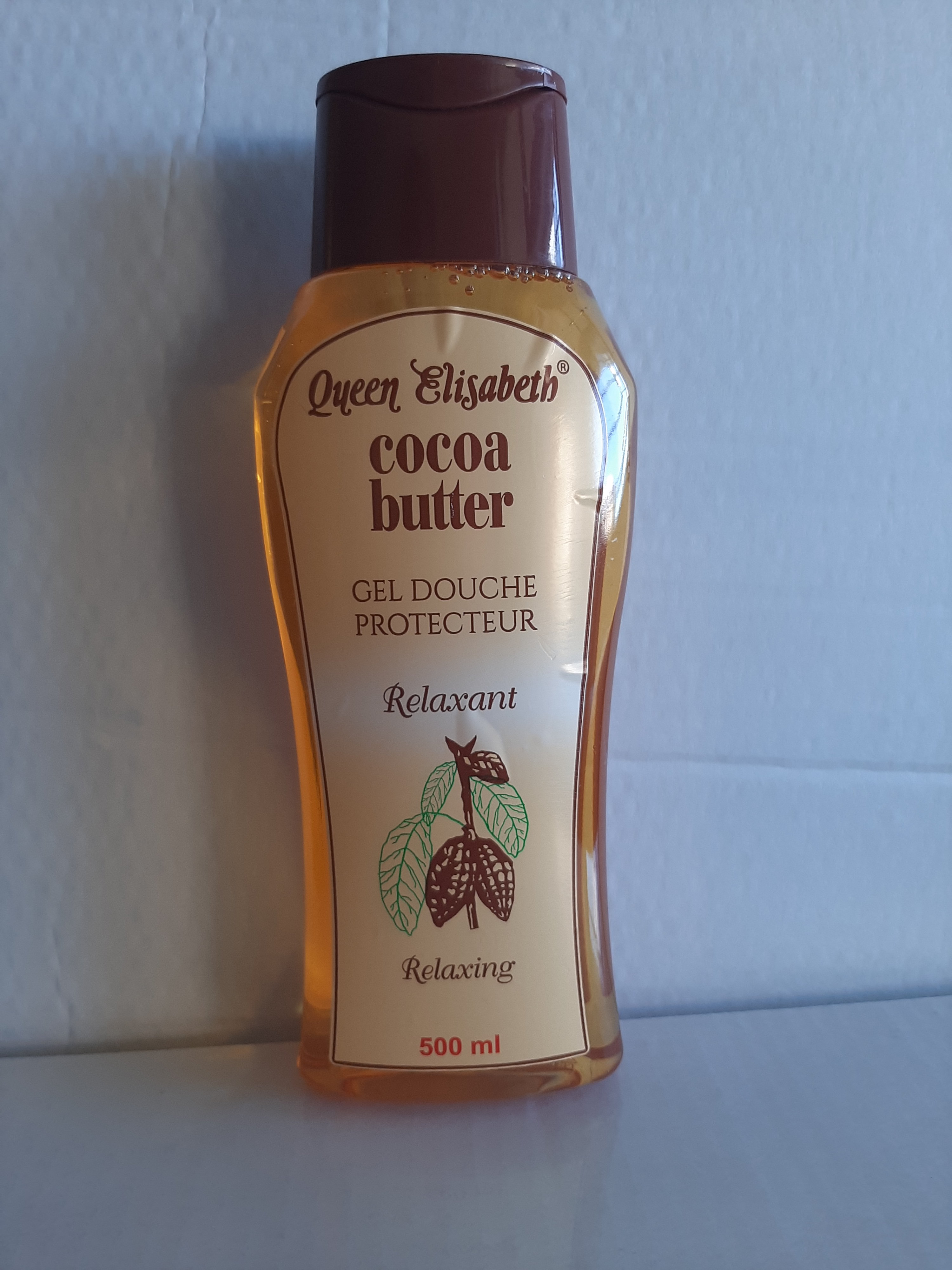 Queen Elizabeth Cocoa Butter Protective Shower Gel Relaxant 500ml