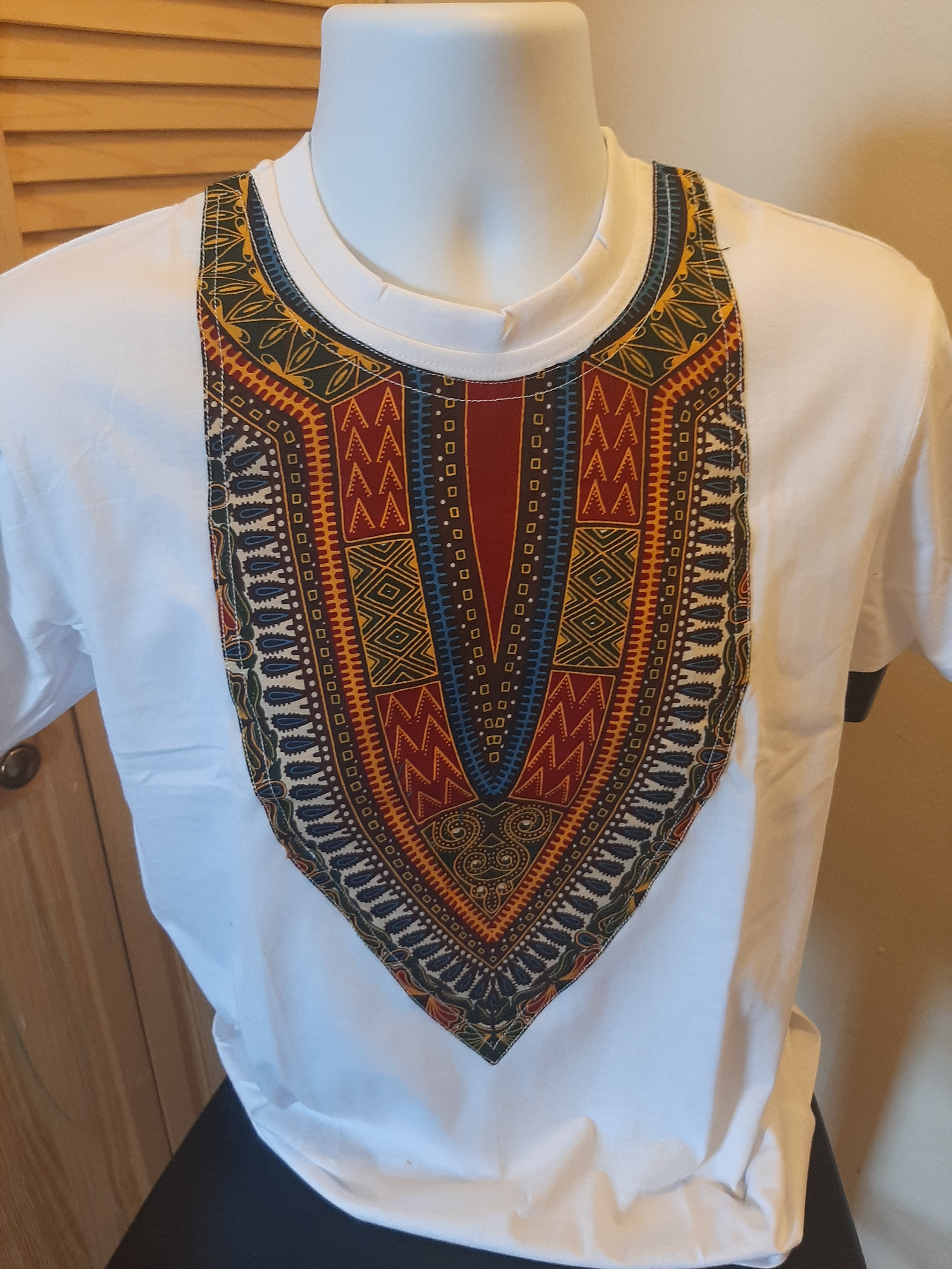 African Dashiki Print Tshirts