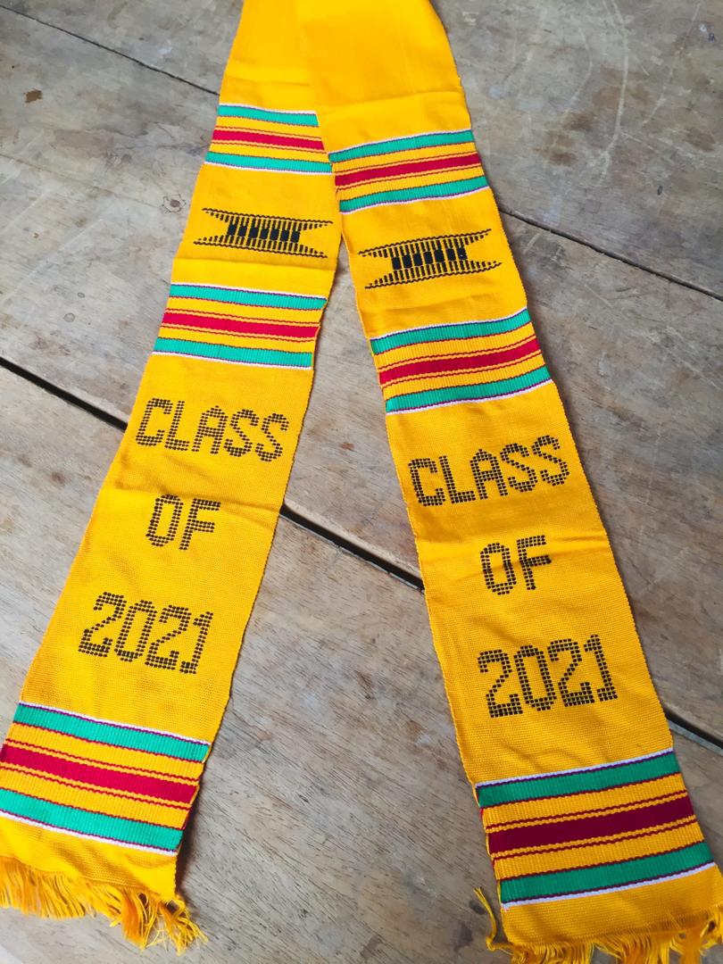 2021 Kente Graduation Stole