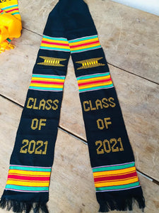 2021 Kente Graduation Stole