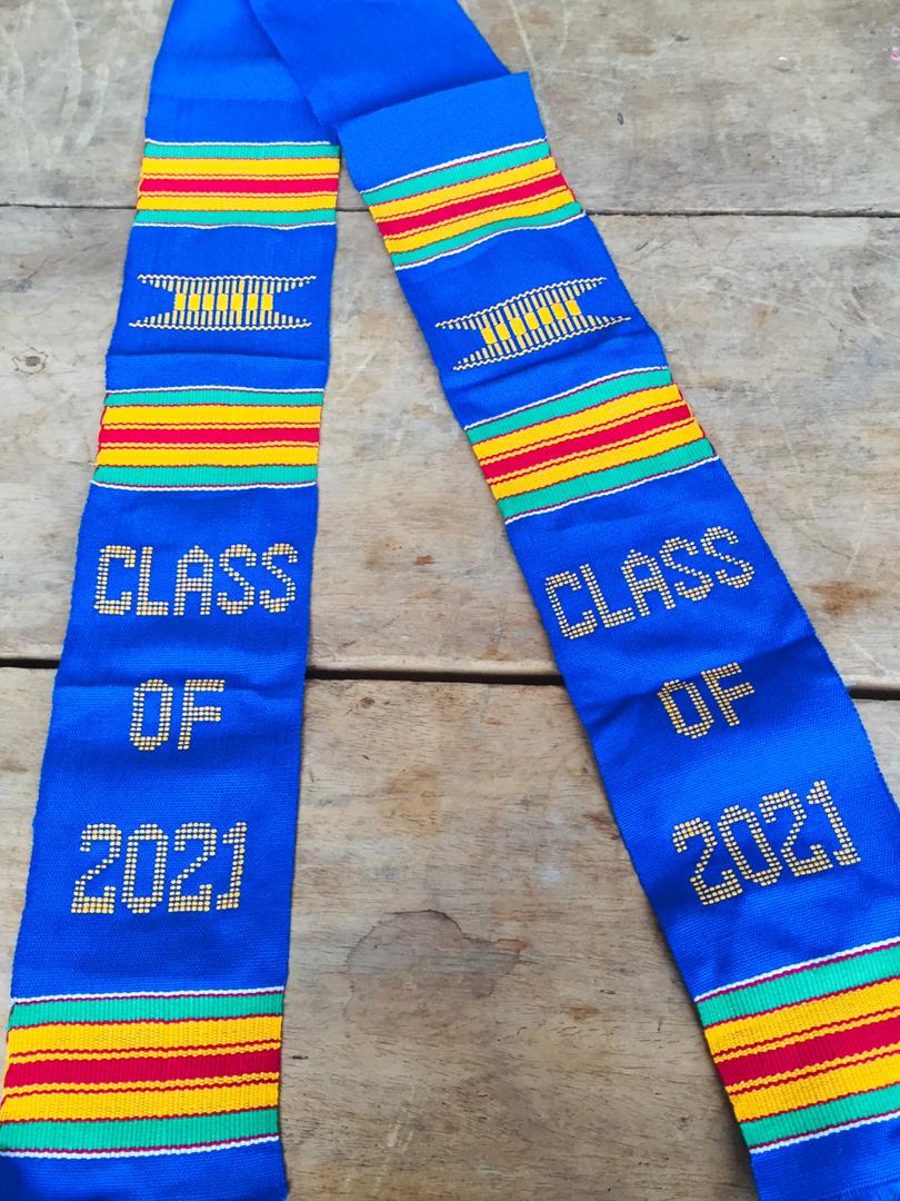 2021 Kente Graduation Stole