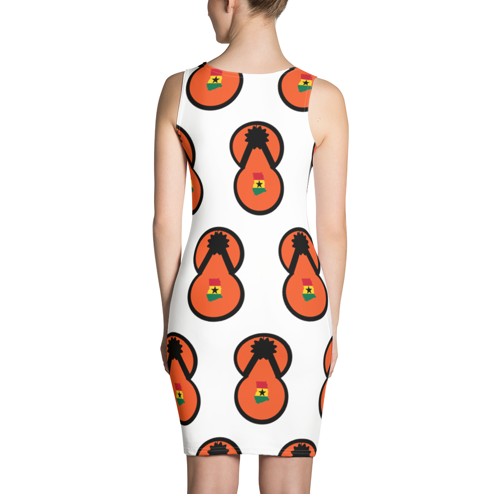 Kumasi Sandal for Queens Sublimation Cut & Sew Dress