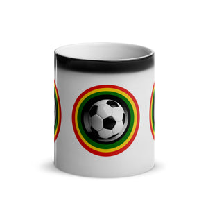 SellGHproducts Ghana Soccer Colors Glossy Magic Mug